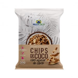CHIPS DE COCO COM AÇÚCAR DE COCO 30 G