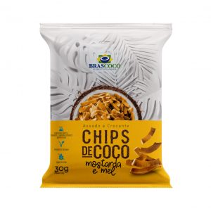 CHIPS DE COCO MOSTARDA E MEL 30 G