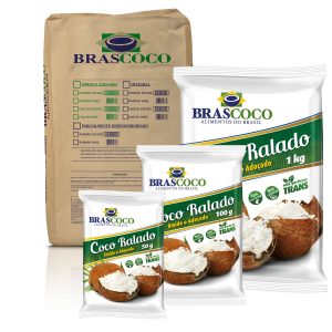 COCO RALADO BRASCOCO UMIDO E ADOÇADO
